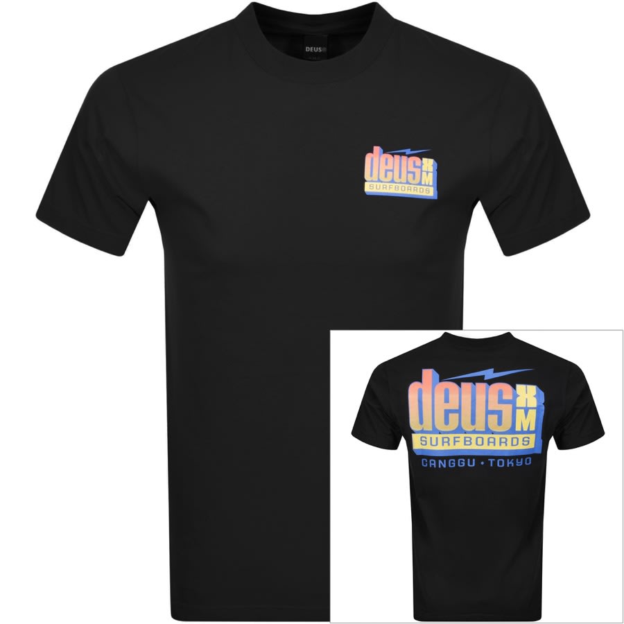 Alternative Image for ProductDeus Ex Machina Barracuda T Shirt Black1